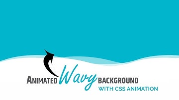 Make Background water wave with the help of CSS animation effects