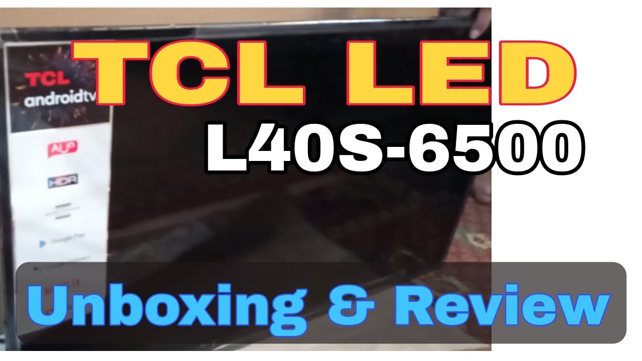 Televisor TCL L40S6500