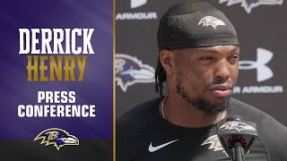 Derrick Henry We re Looking to Grow Everyday and Get Better Everyday Baltimore Ravens