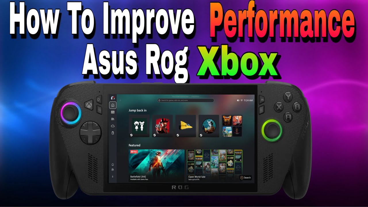 Change These Settings Now To Improve Rog Xbox Ally X Performance - YouTube