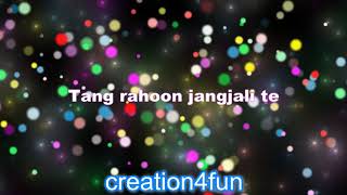 The haryanvi mashup 2 nain katore full lyricas song