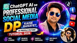 How to Create a Professional Social Media DP with ChatGPT AI? | AI Profile Picture Tutorial 2026 screenshot 5