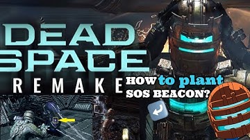 Dead Space Remake How To Plant The SOS Beacon On The Asteroid