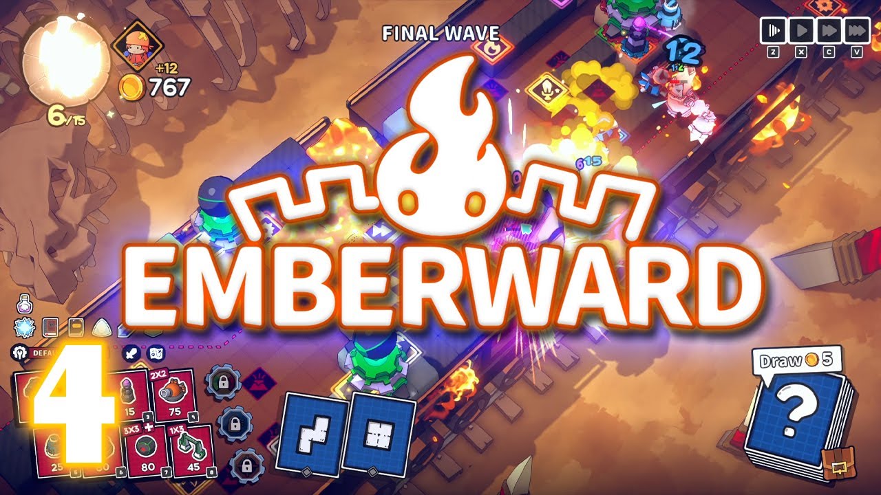 Emberward Ep 4: Bouncy Balls and Trains