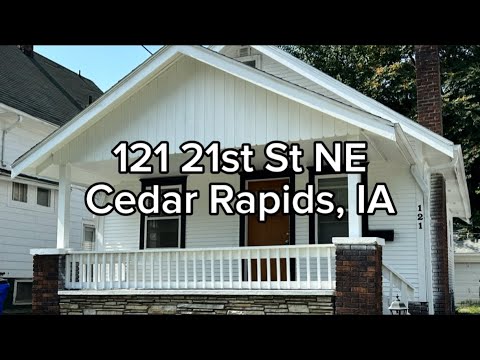 121 21st St NE, Cedar Rapids, IA home video tour