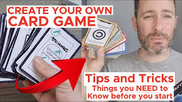 How to make your own card game