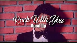 Michael Jackson - Rock With You Sped Up [HD] Resimi