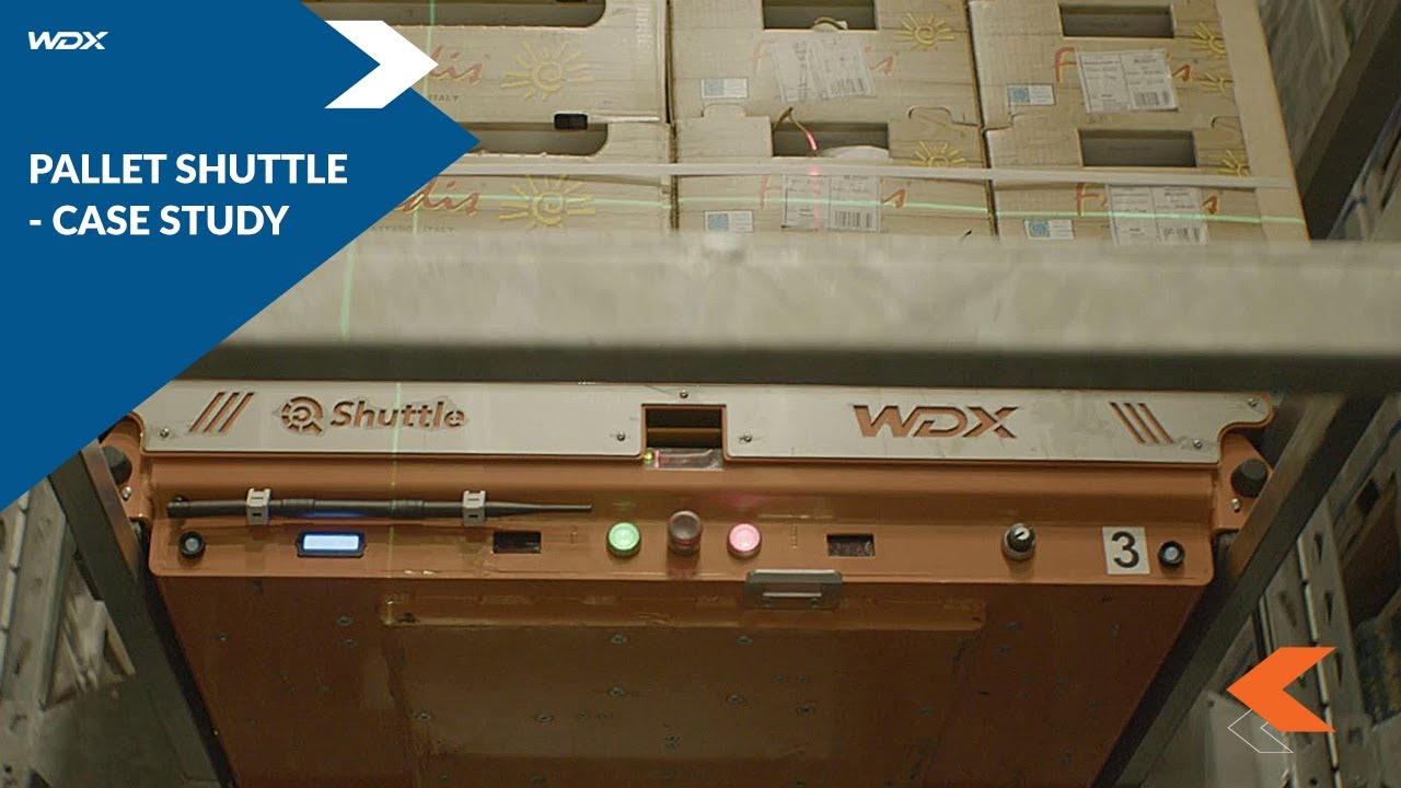 WDX Pallet Shuttle at AMPLUS | Case Study