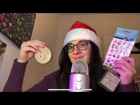 ASMR français québécois ~ Triggers de Noël 🎄