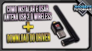 Como Instalar e usar a Antena USB 2.0 Wireless + Download do Driver screenshot 5