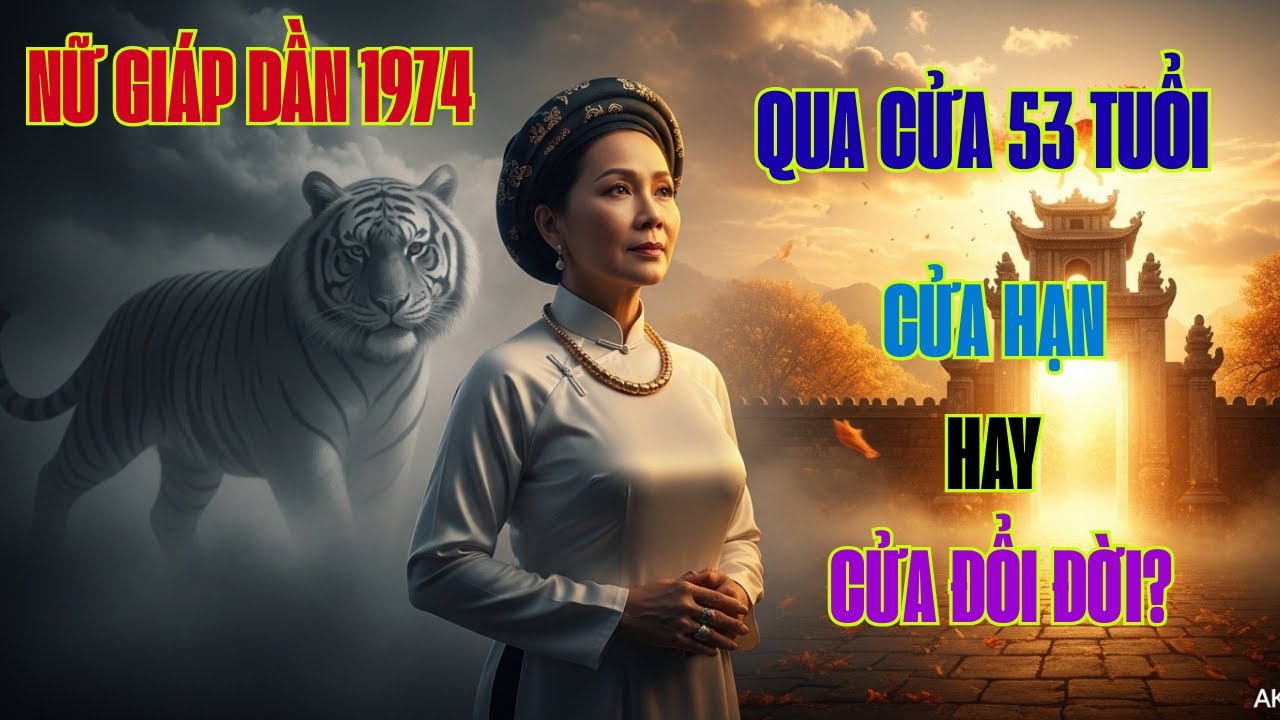 Nữ Giáp Dần 1974 – Tuổi 53 Năm 2026: Qua Được Cửa Này Là ĐỔI VẬN - Bí Mật Năm Bính Ngọ