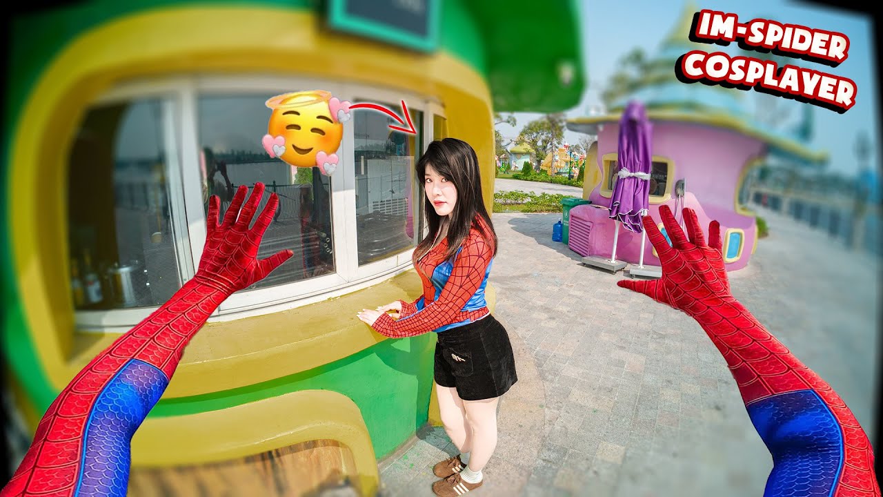 Spider-Man Into The Spider-Verse (2025) | Spider-Man Meets Cute Spider-Girl at the Park