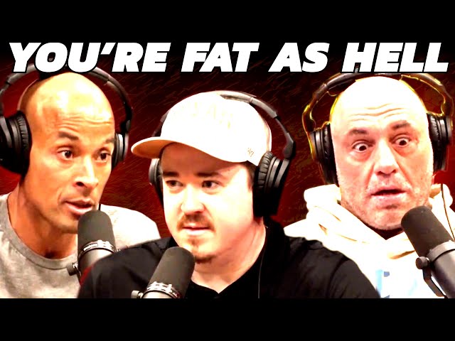 David Goggins Calls Out Shane Gillis For Being FAT w/ Joe Rogan class=