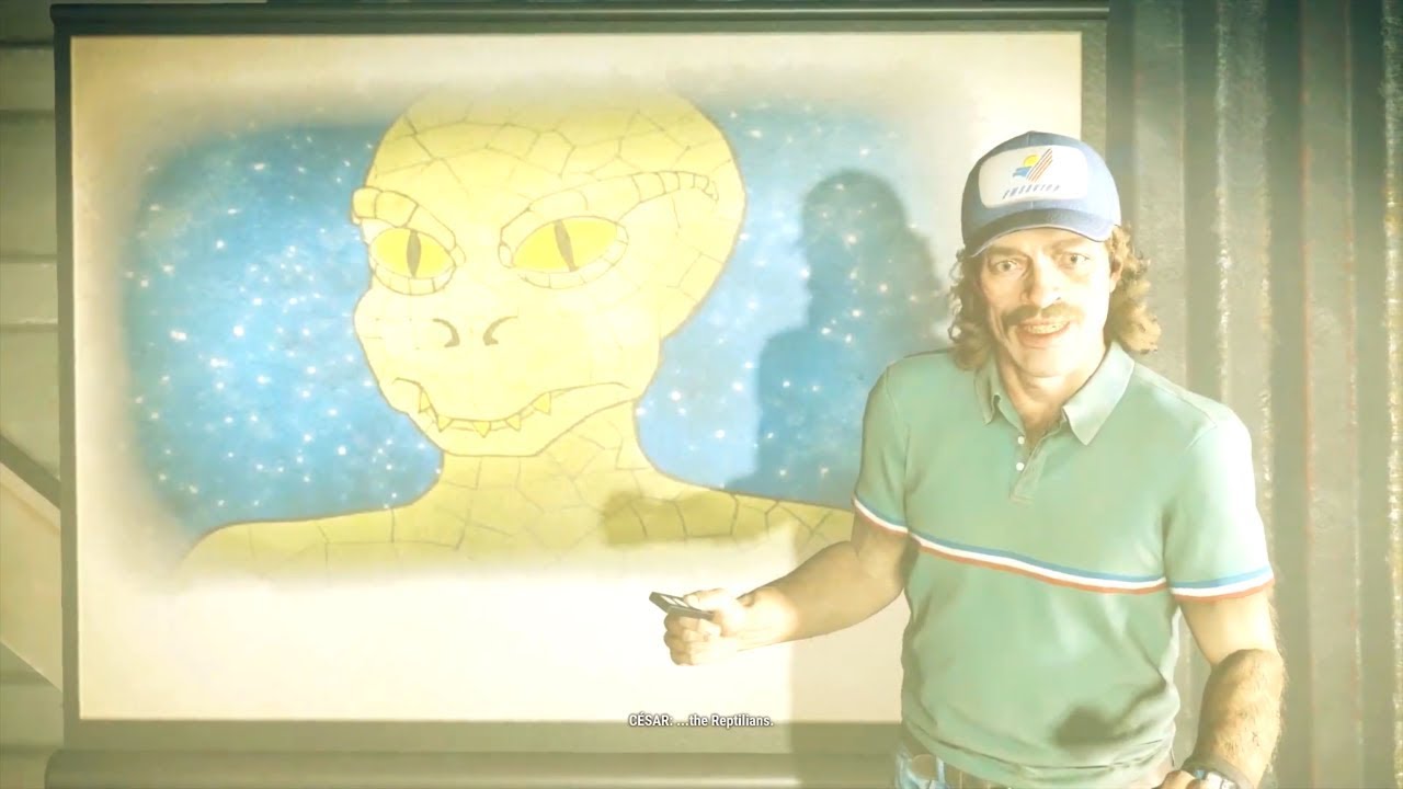 UFO Aliens Reptilians in Just Cause 4?