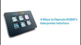 4 Ways to Operate KUDO's Interpreter Interface | Custom Keypad screenshot 2