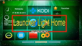 Launcher para TV BOX ( Light Home)