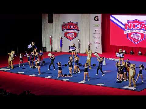 Bridge Creek High School Cheer 1/21/24 Final Day Performance NCA NATIONALS Dallas, TX