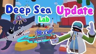 Yeeps Deep Sea Lab Added Sharks And Crabsharpoon Gun, Fishy Harbour Revamp, Mines, New Currency