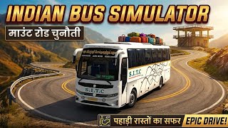 Mount Road Challenge ⛰️ | Epic Drive in Indian Bus Simulator  screenshot 1