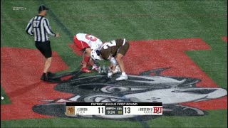 Lehigh vs Boston U | Faceoff Highlights | Mens College Lacrosse | Patriot Quarterfinal | 4/28/26