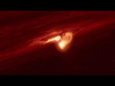 Animation of the Growth Spurt in the Rogue Planet Cha 1107–7626