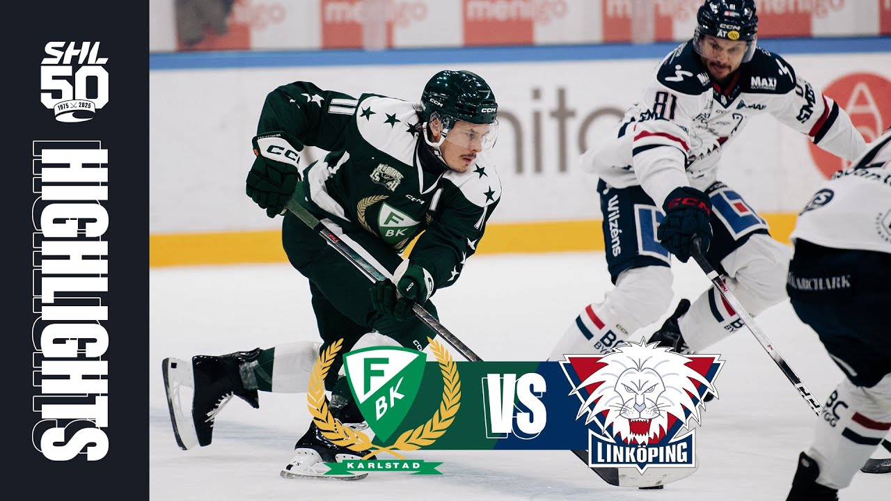 Färjestad vs Linköping | 15 nov 2025 | Highlights