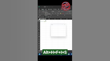 #short ||Create serial number in excel shortcut || Automatic Serial number in exce A||🔥🔥