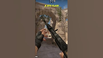 One Of The Best B Site Flash On Anubis CSGO #shorts