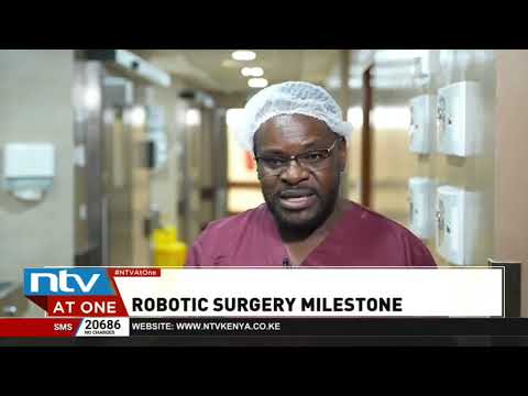 Aga Khan University Hospital uses robotic technology to remove an ovarian cyst
