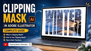 Clipping Mask in Adobe Illustrator | Complete Beginner Tutorial @EditingwithNadia