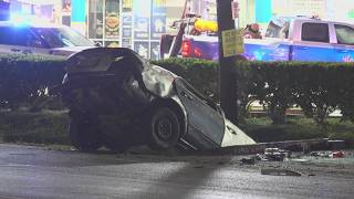 HCSO: Man killed after alleged domestic violence incident leads to chase, crash and shooting