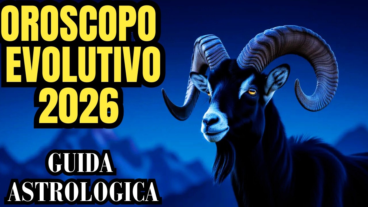 OROSCOPO EVOLUTIVO 2026: CAPRICORNO: GUIDA ASTROLOGICA COMPLETA