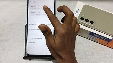 Tecno Spark 20 Pro language change kaise kare, how to change system language in tecno, language sett
