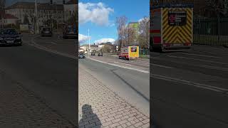 DRK rtw auf Einsatzfahrt 2/3 #feuerwehr #feuerwehr #einsatz #automobile #einsatzdsj #music