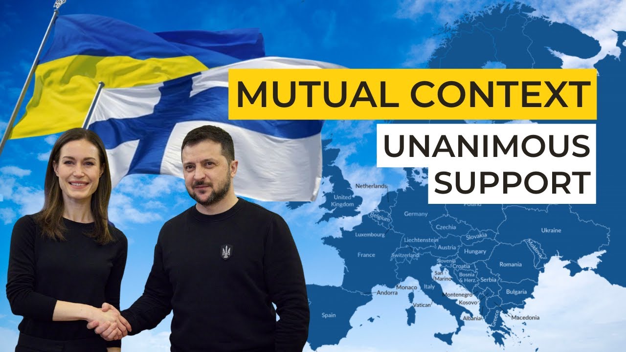 Finland’s unanimous support of Ukraine and common historical context. Ukraine in Flames 