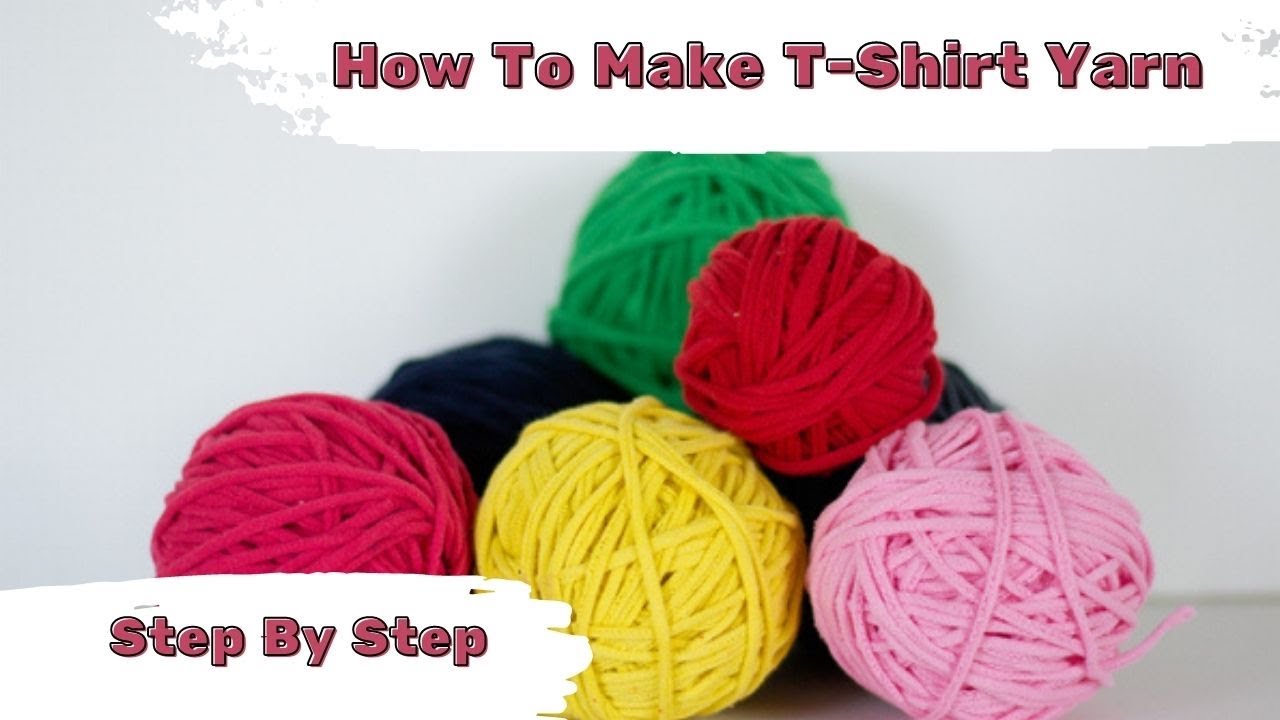 DIY Tutorial: How to Make T-Shirt Yarn (The Most Amazing of Yarns!) –  Upstairs Circus – DIY Workshop Meets Bar