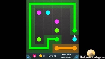 Flow Game Level - 209 [6x6] Basic Pack Connect the Dots