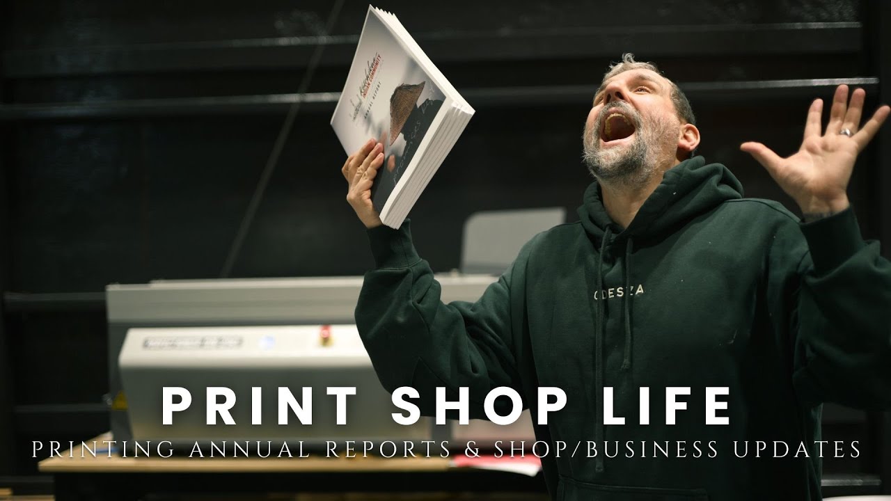 Print Shop Life | It's Annual Report Time!!