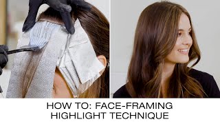 How To: Face-Framing Highlight Technique | Partial Highlight Hair Tutorial | Kenra Color screenshot 1