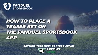 How To Place A Teaser on The FanDuel Sportsbook App screenshot 5