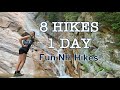I Hiked 8 Popular New Hampshire Trails in One Day!