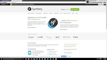 Learn Symfony - Tutorial 2 : Download and Install Symfony Application with command prompt