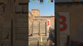 Dust2 B Site Hold #shorts #shortvideo #cs2 #dust2