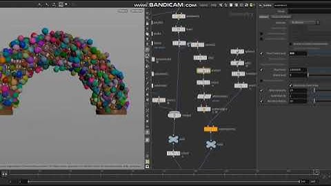 Procedural modeling, Particle simulation and Lighting  Rendered with Clarisse  #proceduralmodeling #