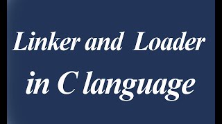 What is Linker and Loader in C language || Gulfam Academy
