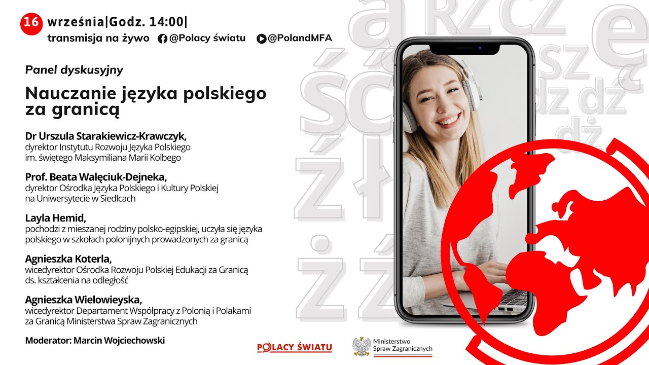 Dyskusja panelowa „Nauczanie języka polskiego za granicą