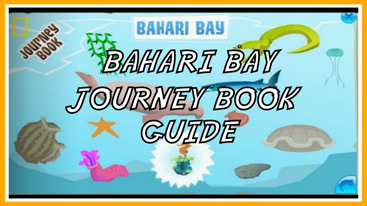 bahari bay animal jam journey book