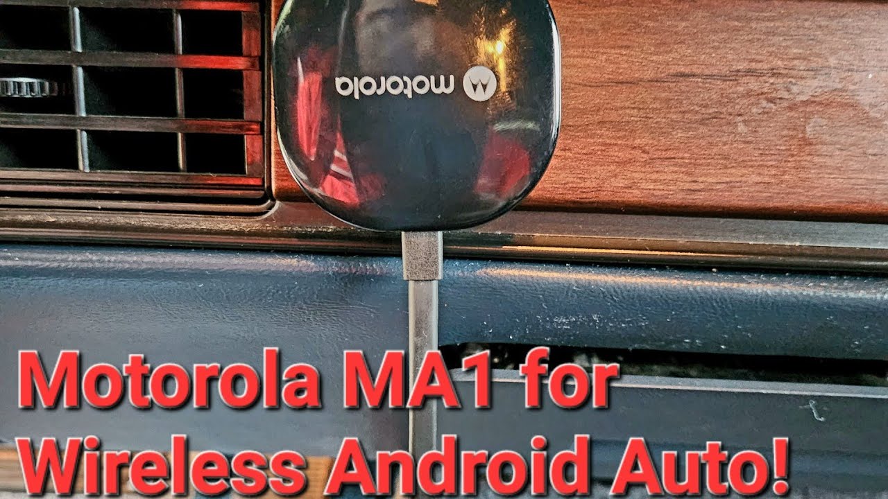 Motorola MA1 hands-on: Dead simple wireless Android Auto - 9to5Google