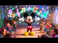 Study Time with Mickey 📚🐭🎶 Fun Learning Song for Kids | Educational Nursery Rhyme