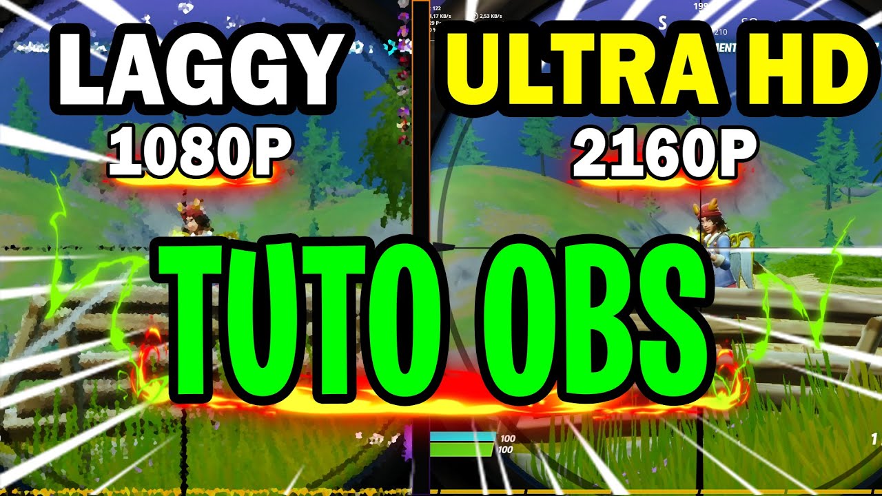 ⚡5 ASTUCES POUR UNE MEILLEURE QUALITÉ D'ENREGISTREMENT SUR OBS ET UN
